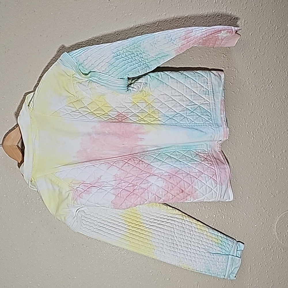 Loveshackfancy Tie Dye Multicolor Jacket - image 7